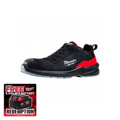 Milwaukee 4932493722 Flextred™ S3S Safety Trainers, Black (Size 10)