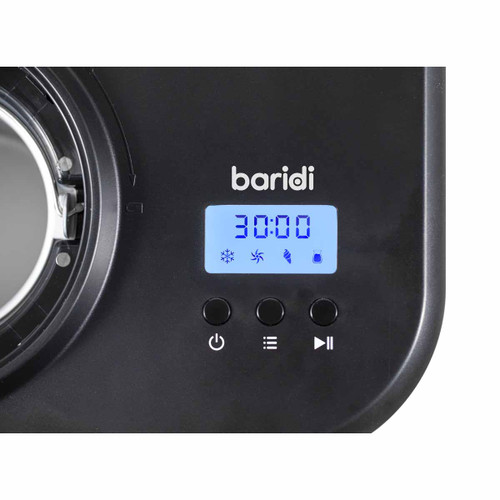 Baridi DH238 Automatic Churning Ice Cream Machine 1L - Black