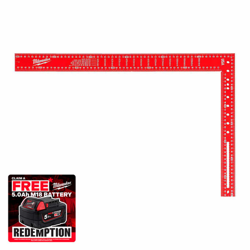 Milwaukee 4932472126 Metric Framing Square 40 x 60cm