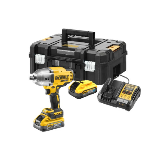 DeWalt DCD1007H2T-GB 18V XR Brushless Combi Drill with 2 x  5.0Ah POWERSTACK Batteries