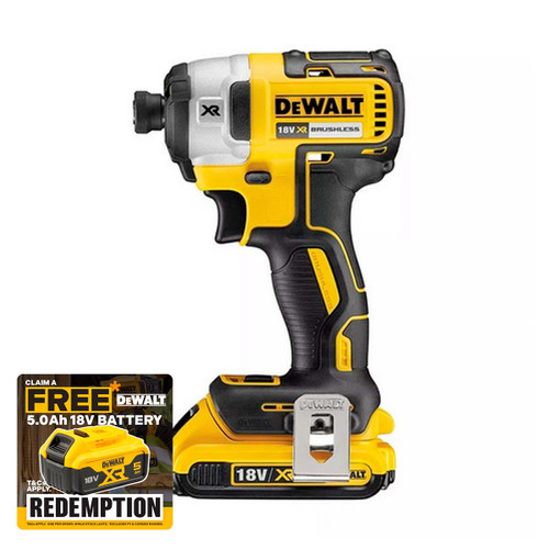 DeWalt DCF887P2-GB 18V XR Brushless 3 Speed Impact Driver