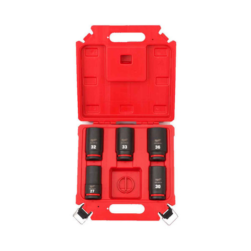Milwaukee 4932498750 3/4" Deep Socket Set (5 Pieces)