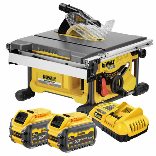 DeWalt DCS7485T2-GB 54V XR FlexVolt Brushless 210mm Table Saw