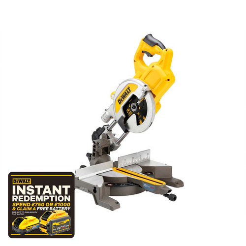 DeWalt DCS777N-XJ 54V XR FlexVolt 216mm Cordless Mitre Saw (Body Only)