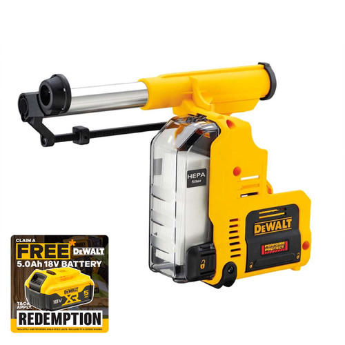 DeWalt D25303DH Cordless 18V Dust Extraction System (Body Only)