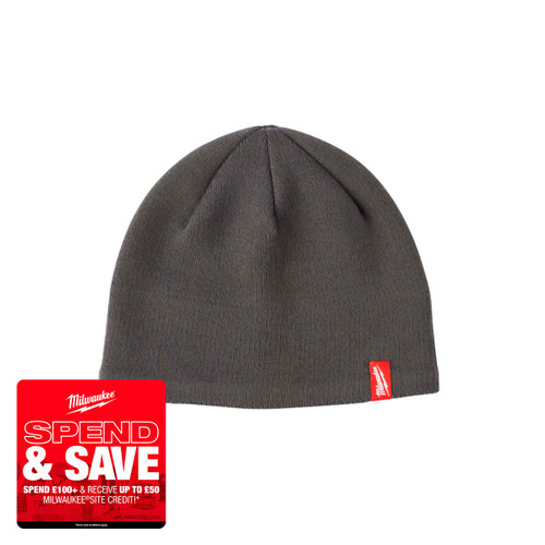 Milwaukee BNI GR Beanie Hat, Grey