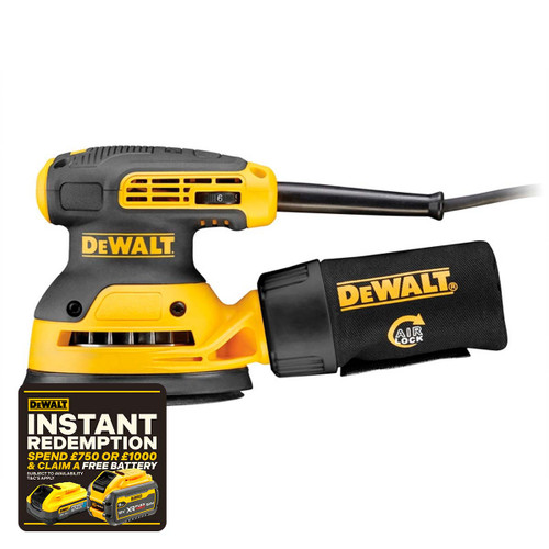 DeWalt DWE6423 125mm Random Orbit Sander 280W 240V