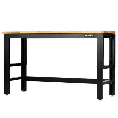 BUNKER® by Draper 28090 Workbench with Stainless Steel Worktop 1550mm