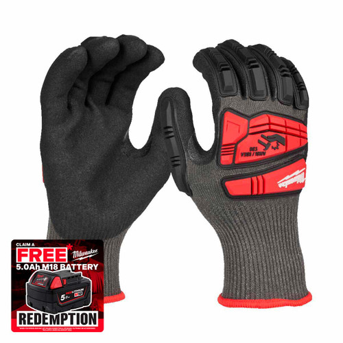 Milwaukee 4932498536 Impact Pro Cut E Gloves