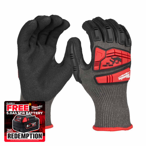 Milwaukee 4932498536 Impact Pro Cut E Gloves
