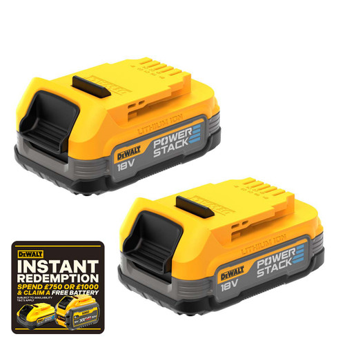 DeWalt DCBP034-XJ 18V 1.7Ah XR Powerstack Compact Battery