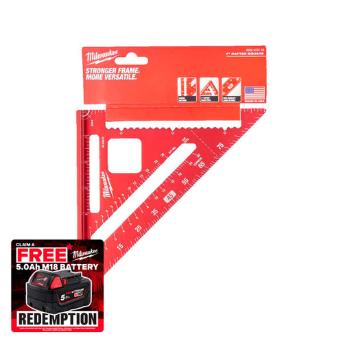 Milwaukee 4932472123 Rafter Square 180mm (Imperial)