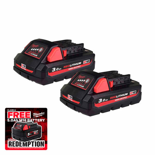 Milwaukee M18HB3X2