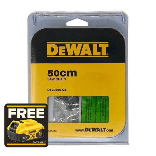 DeWalt DT20690-QZ 50cm Chainsaw Chain for DCMCS575