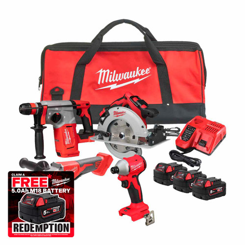 Milwaukee M18BLPP4A2-503B