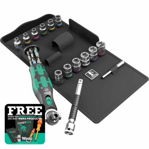 Wera 05004284001 8009 Zyklop Pocket Set 3, Metric (27 Pieces)