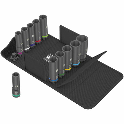 Wera 05004841001 Impaktor Deep Set 1 - 1/2" (9 Pieces)