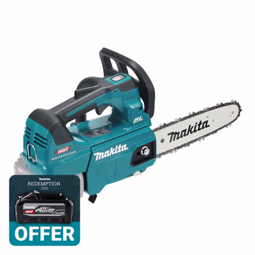 Makita UC002GZ 40V Max XGT Brushless Top Handle Chainsaw 250mm (Body Only)