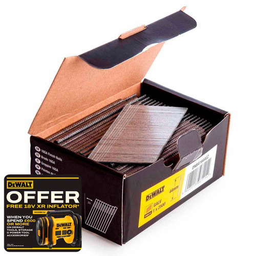 DeWalt DNBA1632GZ 16G 32mm Angled Galvanised 2nd Fix Nails