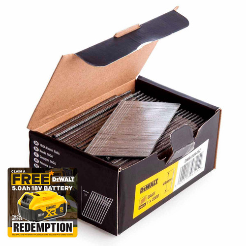 DeWalt DNBA1638GZ 16G 38mm Angled Galvanised 2nd Fix Nails