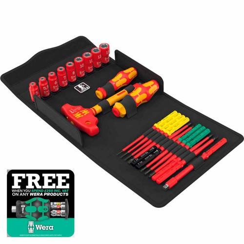 Wera 05006632001 Kraftform Kompakt VDE 24 Allrounder Set 1