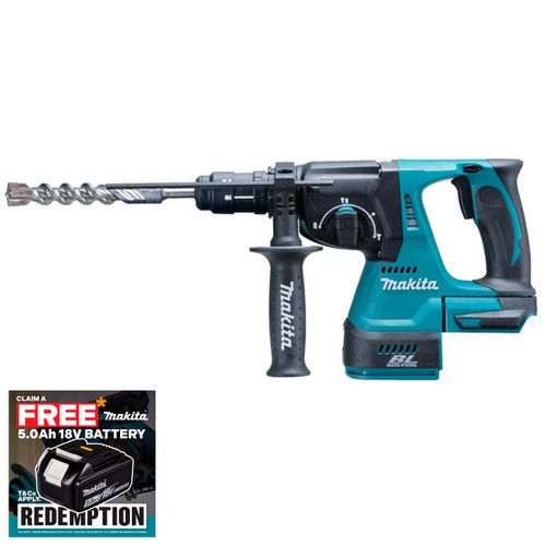 Makita DHR243Z 18V LXT 24mm Brushless SDS+ Rotary Hammer (Body Only)
