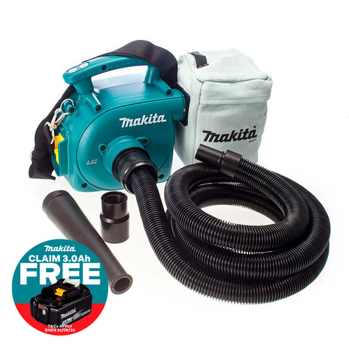Makita DVC350Z 18v LXT Vacuum Cleaner Body Only | Toolden