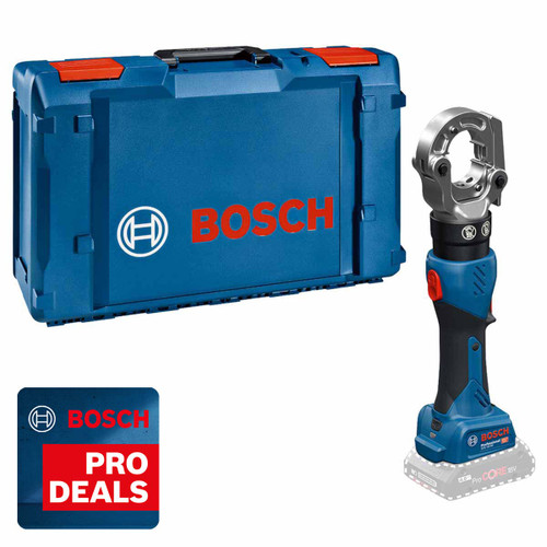 Bosch 06019P0100 GPH 18V-60 Hydraulic Crimping Tool with XL BOXX (Body Only)