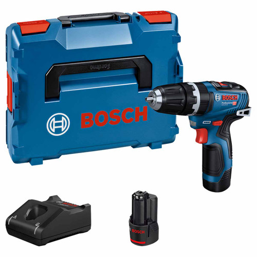 Bosch 06019J9070 GSB 12V-35 Combi Drill with 2x GBA 3.0Ah