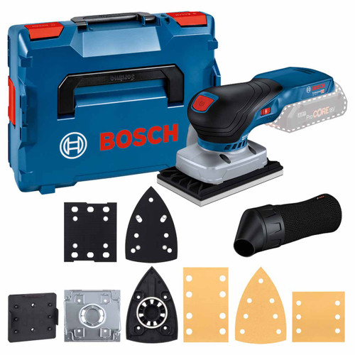 Bosch 06019L0101 GSS 18V-13 Orbital Sander with Case and Accessories (Body Only)