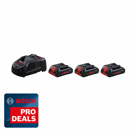 Bosch 0615990N2E ProCORE18V Battery Starter Set