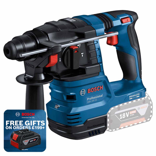 Bosch 0611924000 GBH 18V-22 SDS-Plus Hammer Drill (Body Only)