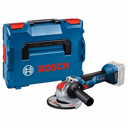 Bosch 06017B0101 GWX 18V-10 125mm Angle Grinder X-LOCK with L-BOXX (Body Only)
