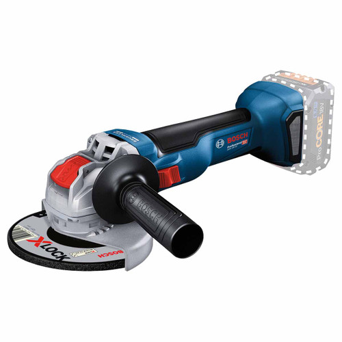 Bosch 06017B0100 GWX 18V-10 125mm Angle Grinder X-LOCK (Body Only)
