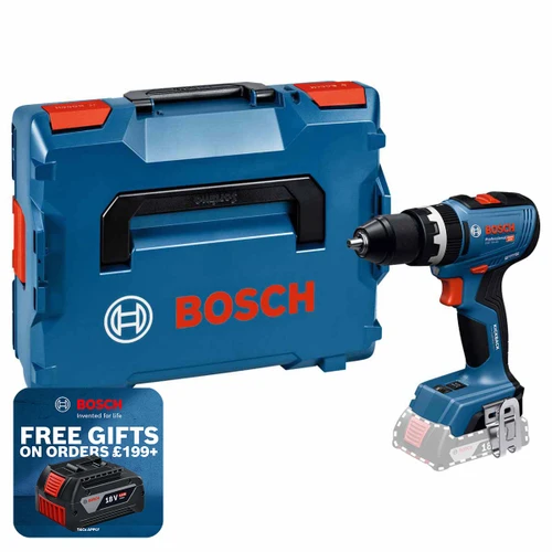Bosch 06019N3301 GSB 18V-65 Combi Driver with L-BOXX (Body Only)