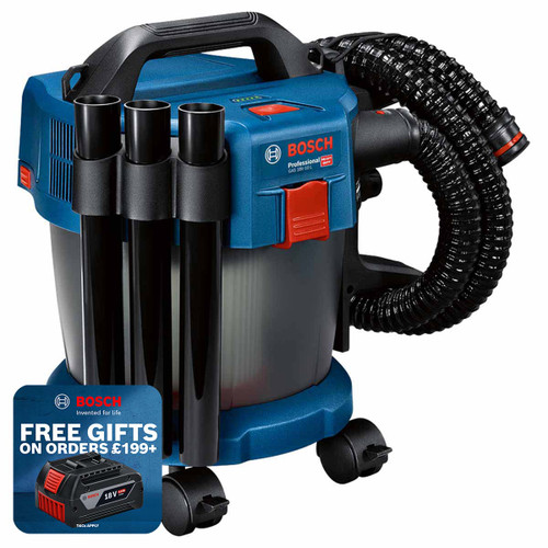 Bosch 06019C6302 GAS 18V-10 L Premium Dust Extractor (Body Only)