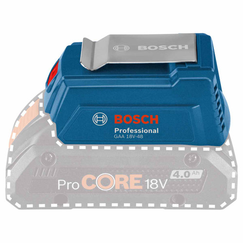 Bosch 06188000L6 GAA 18V-48 Charging Adaptor (Body Only)