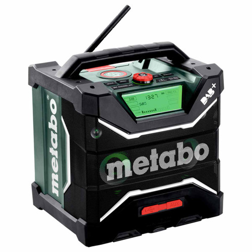 Metabo RC 12-18 32W BT DAB+ Cordless Worksite Radio with Integrated Charging Function