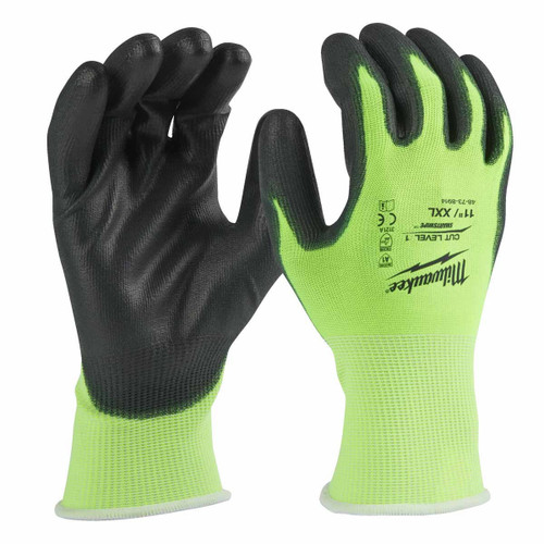 Milwaukee 4932479916 Hi-Vis Cut A Gloves (Size 7/S)
