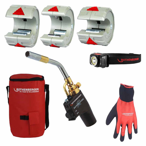 Rothenberger ROT00KIT Super Fire 2 MAP & Propane Brazing Torch Kit Rothenberger ROT00KIT Super Fire 2 MAP & Propane Brazing Torch Kit