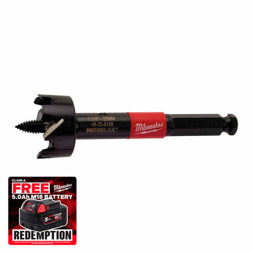 Milwaukee 4932479497 SWITCHBLADE™ Selfeed Bit 35mm