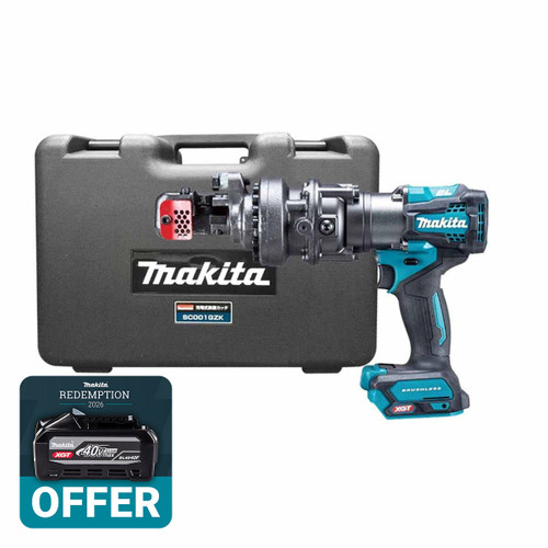Makita SC001GZK 40V XGT Brushless Steel Rod Cutter (Body Only)
