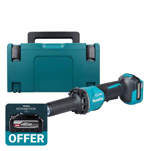 Makita GD002GZ01 40V XGT Brushless Die Grinder with Paddle Switch (Body Only)