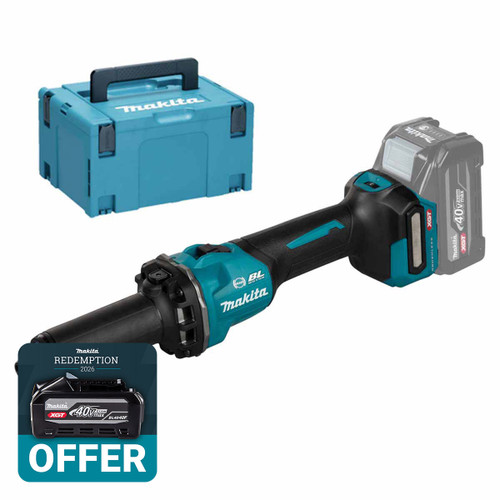 Makita GD001GZ01 40V XGT Brushless Die Grinder with Makpac Case (Body Only)