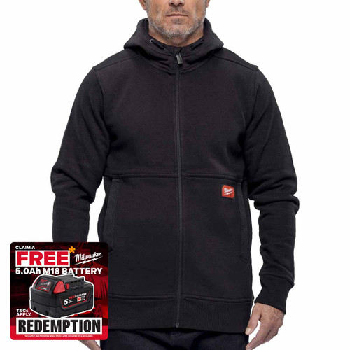 Milwaukee 4932499389 GRIDIRON™ Full-Zip Hoodie (Size L)