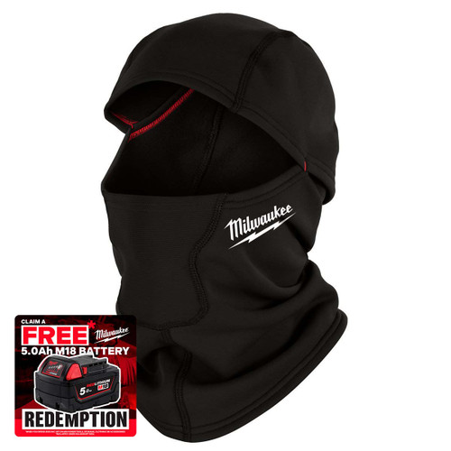 Milwaukee 4932499386 WORKSKIN Mid-Weight Cold Weather Balaclava