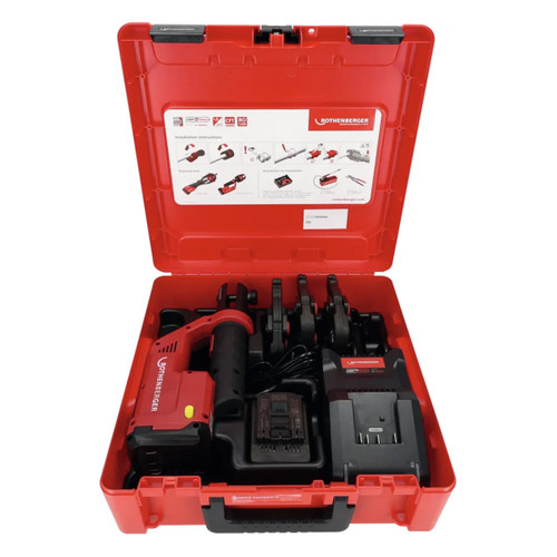Rothenberger 1000004278 ROMAX COMPACT III Set SV15-22-28 with 1x 2.0Ah Battery