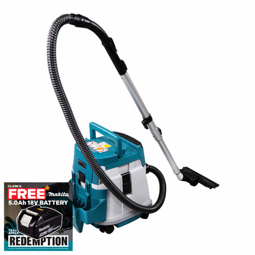 Makita DVC156LZX1 LXT Twin 18V Brushless Dust Extractor (Body Only)