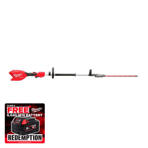 Milwaukee M18 FHETSP-0 FUEL 18V 180cm Short Pole Hedge Trimmer (Body Only)