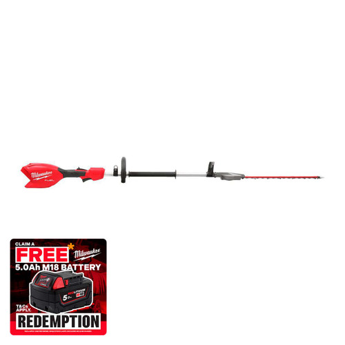 Milwaukee M18 FHETSP-0 FUEL 18V 180cm Short Pole Hedge Trimmer (Body Only)